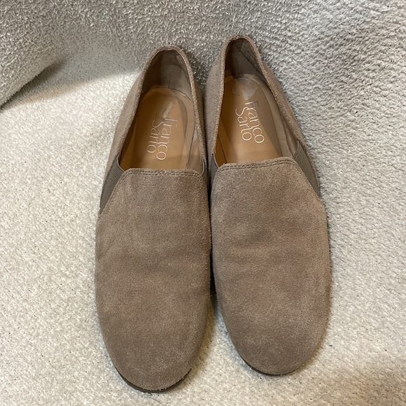 Franco Serto Suede Loafer Flats Size 8M - Picture 5 of 10